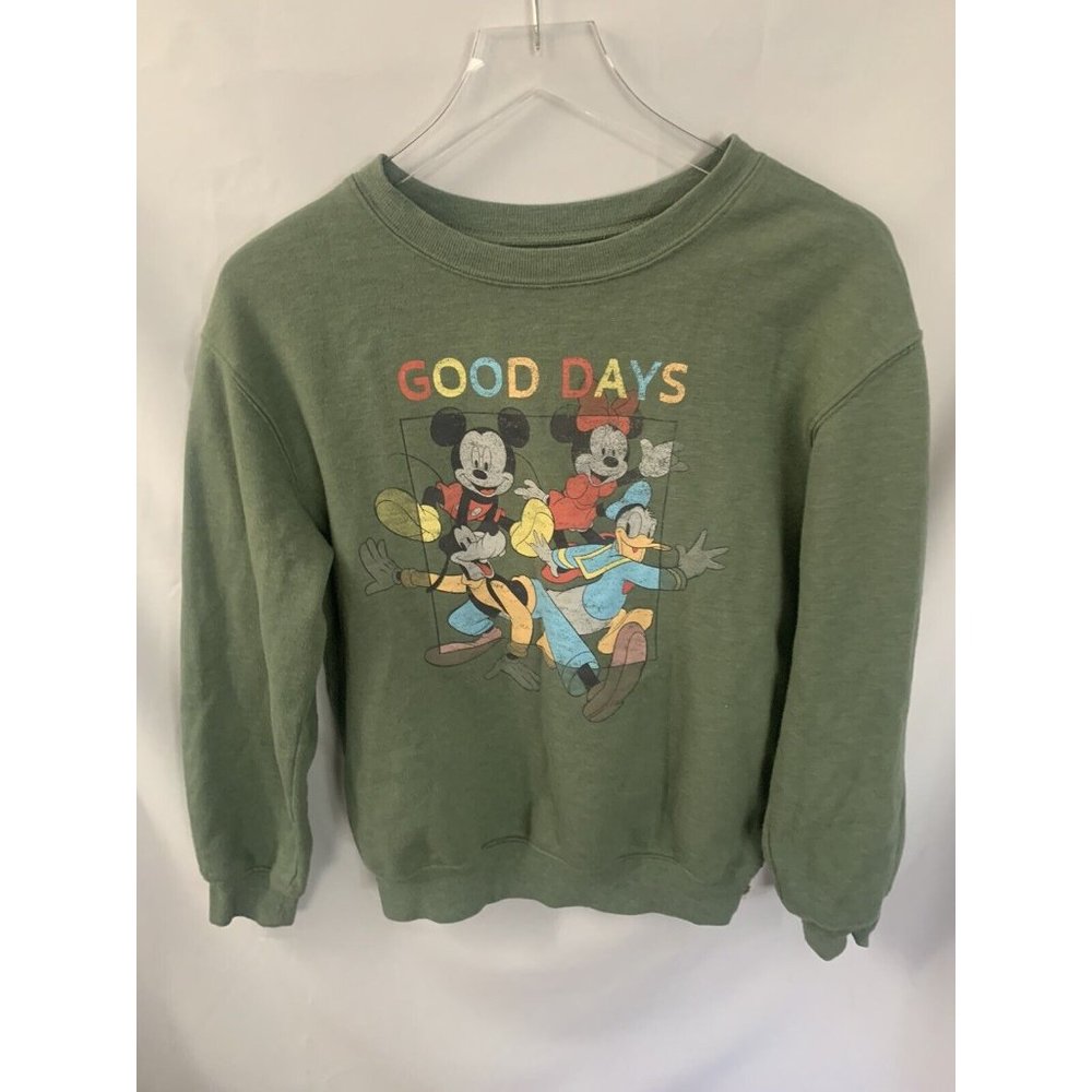Mickey And Friends XS Graphic Disney Vintage Women’s Sweatshirt Pullover